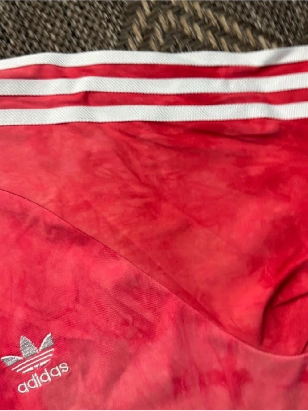 Adidas Pharrell Williams Shirt Mens L Tie Dye Trefoil Three Stripes HU CW9101